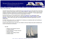 Desktop Screenshot of northtexassailing.com